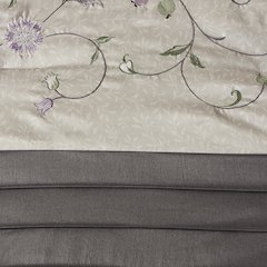 Embroidered 7 Piece Comforter Set