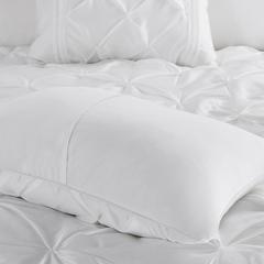 Laurel 7 Piece Tufted Comforter Set, White color