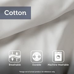 6 Piece Cotton Comforter Set