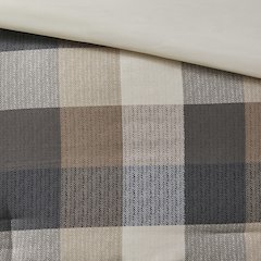 7 Piece Herringbone Comforter Set