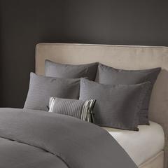 Embroidered Cotton Oblong Decorative Pillow
