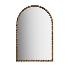 Montra Arched Braided Wood Wall Mirror