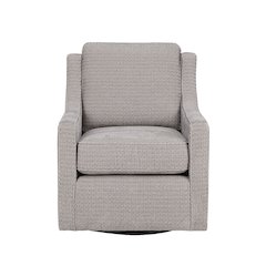 Chenille Swivel Chair