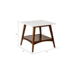 Harmony Mid Century End Table, Belen Kox