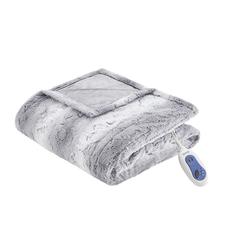 Oversized Faux Fur Heated Throw