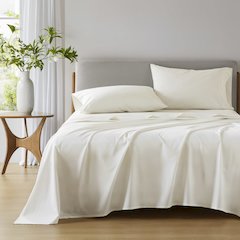 Cotton 144TC 100% Cotton Solid Sheet Set, Ivory color