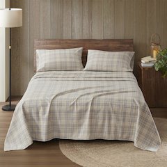Flannel 100% Cotton Flannel Printed Sheet Set, Andrews color