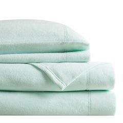 Micro Fleece Sheet Set in Aqua