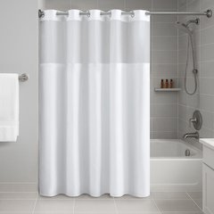 Plain Weave Essential Shower Curtain- Solid