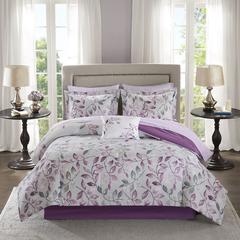 7 Piece Comforter Set with Cotton Bed Sheets