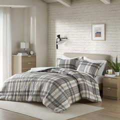 Plaid Duvet Cover Set