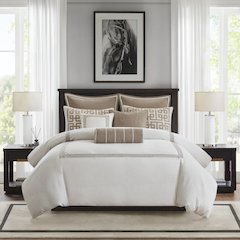 Jarvis Embroidery Oversized Duvet Style Comforter Set