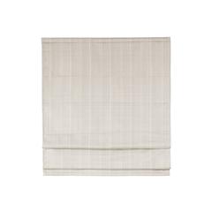 Ivory Basketweave Cordless Roman Shade, Belen Kox
