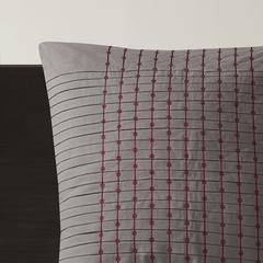 Cherry Blossom Euro Sham, Grey color