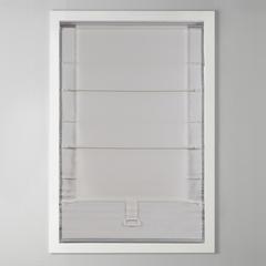 Basketweave Room Darkening Cordless Roman Shade