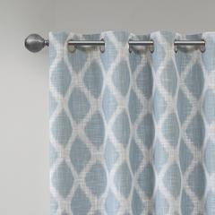 Blakesly Printed Ikat Blackout Panel, Belen Kox
