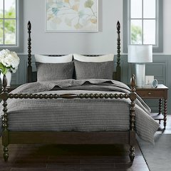 3 Piece Hand Quilted Cotton Quilt Set