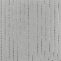Camila Cotton Quilted Euro Sham, Grey color