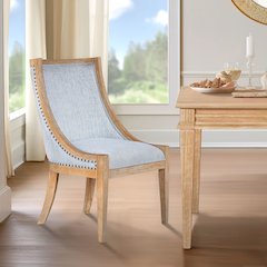 Elmcrest Upholstered Dining Chair with Nailhead Trim