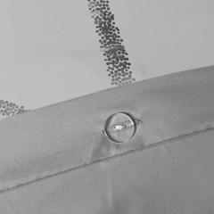 Metallic Printed Duvet Cover Set