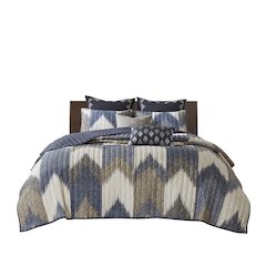 3 Piece Printed Cotton Quilt Set