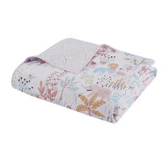 Woodland Animals Reversible Cotton Quilt Set