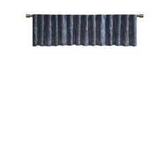 Faux Silk Embroidered Window Valance