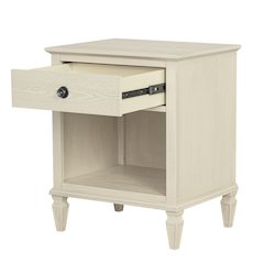 Victoria Nightstand, Antique Cream color