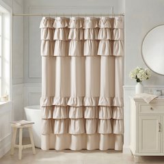 Grace Ruffled Shower Curtain