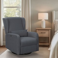 Candace Power Recliner 3-in-1 with Swivel, Glider, Charging Station