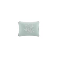 Coastline Oblong Pillow, Aqua color