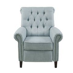 Aidan Aidan Recliner, Light Blue color