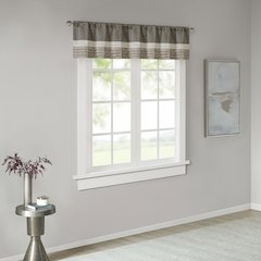 Polyoni Pintuck Window Valance