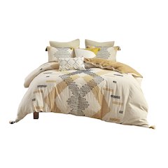 3 Piece Cotton Duvet Cover Set