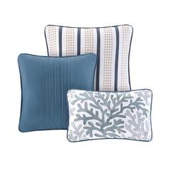 Brushed Microfiber Quilt Set with Throw Pillows