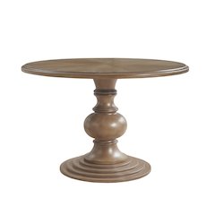 46" Round Pedestal Dining Table