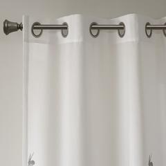 Burnout Printed Curtain Panel