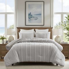 Anslee 3 Piece Cotton Yarn Dyed Comforter Set