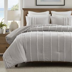 Anslee 3 Piece Cotton Yarn Dyed Comforter Set