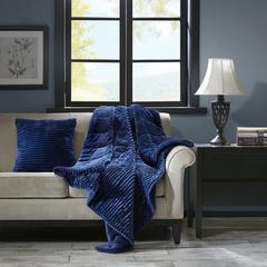 Oversized Plush Down Alternative Filled Throw