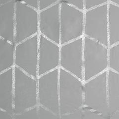Printed Metallic Shower Curtain