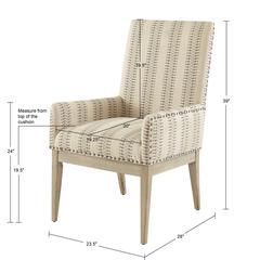 High Back Dining Armchair (Set of 2)