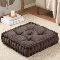 Azza Poly Chenille Square Floor Pillow Cushion Compress Pack