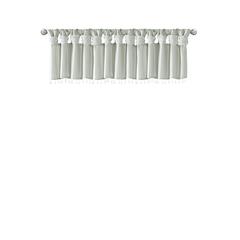 Lightweight Faux Silk Valance With Beads