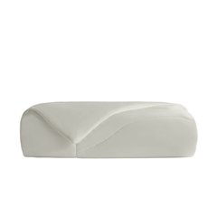 Reversible Tencel Comforter Blanket, White color