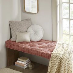 Azza Poly Chenille Square Floor Pillow Cushion Compress Pack