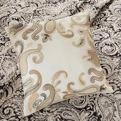 6 Piece Jacquard Quilt Set with Throw Pillows