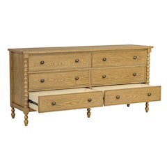 Beckett Large Dresser, Natural color