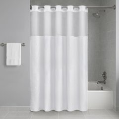 Plain Weave Essential Shower Curtain - Pindot