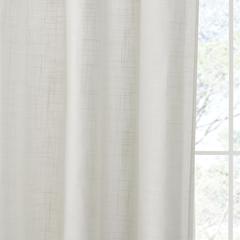 Linen Blend Light Filtering Curtain Panel Pair
